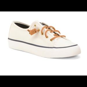 Sperry canvas comfort sneakers 11 ivory